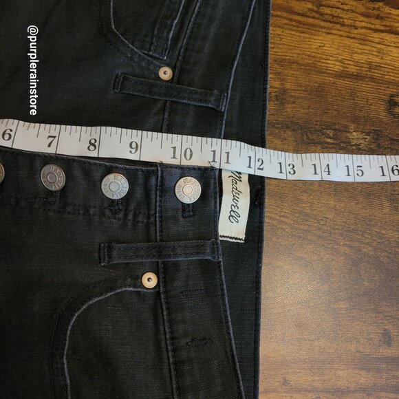 Madewell Jeans Size 28 Stovepipe High Rise Tummy Control Lunar Wash K4354 - Picture 10 of 13
